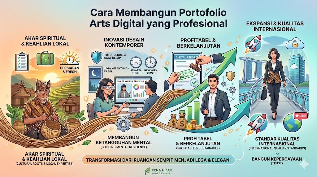 Cara Membungun Portofolio Arts Digital yang Profesional