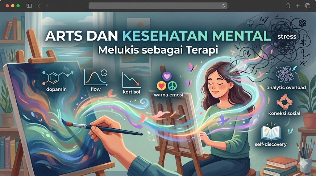 Hubungan Antara Arts dan Kesehatan Mental: Melukis sebagai Terapi