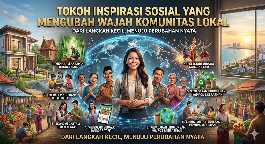 Tokoh Inspirasi Sosial yang Mengubah Wajah Komunitas Lokal